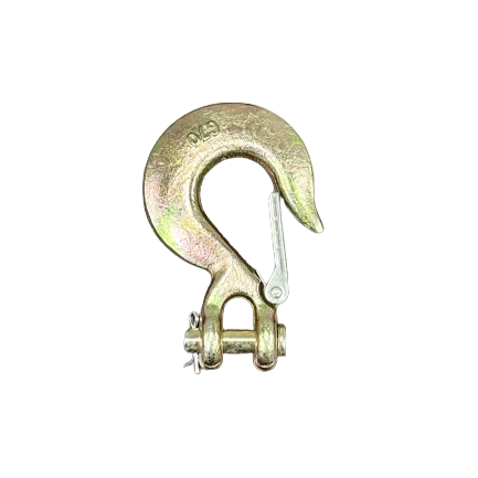 C-CSHL-516 Clevis Slip Hook with Latch - 4,700 lbs Load Capacity, Durable Steel, Secure Safety Latch SAFE 'N SECURE LLC