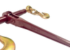 C-RLBHD51638-GHSL Ratchet Binder - High Load Capacity 5/16" - 3/8" with Grab Hook & Slip Hook - Ideal for Heavy-Duty Applications SAFE 'N SECURE LLC