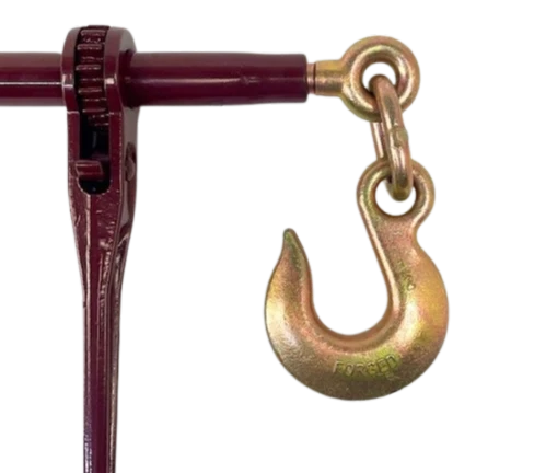 High-Strength C-RLBHD51638-GHSL Ratchet Binder with Grab & Slip Hook – 5/16"-3/8" Size, 7,100 lbs Load Capacity SAFE 'N SECURE LLC