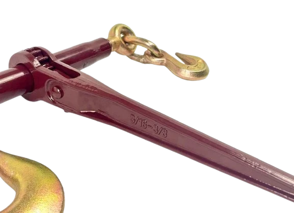 High-Strength C-RLBHD51638-GHSL Ratchet Binder with Grab & Slip Hook – 5/16"-3/8" Size, 7,100 lbs Load Capacity SAFE 'N SECURE LLC