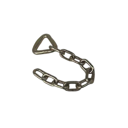 5/16" x 10" Grade 70 Chain with 2" D-Ring SAFE 'N SECURE LLC