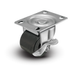 Shepherd C0020120ZN-POL01(KK)B 2" Polyolefin Swivel Side Lock Caster – 300 lb