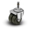 Shepherd C0020273ZN-HDR01(GG) 2" Hard Rubber Dual Wheel Swivel Caster – 225 lb