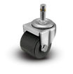 Shepherd C0020273ZN-POL01(KK) 2" Polyolefin Dual Wheel Caster – 300 lb | CasterHQ