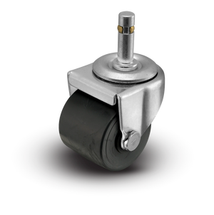 Shepherd C0020273ZN-POL01(KK) 2" Polyolefin Dual Wheel Caster – 300 lb