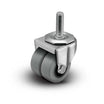 Shepherd C0020741ZN 2" Dual Wheel Swivel Caster 1/2"-13x1" Stem – 180 lb | CasterHQ