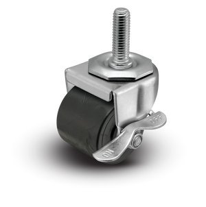 Shepherd C0020748ZN-POL01-KK-B 2" x 13/16" Polyolefin Caster — 300 lb