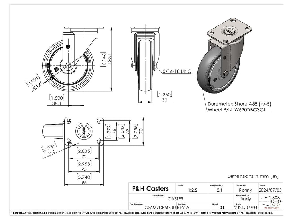 P&H C26M7DB6G3U - view 3