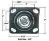 4" x 2" Swivel Caster with Semi-Steel Cast Iron Wheel - 700 Lbs Load Capacity | Heavy-Duty Mobility Solution for Industrial Use - CasterHQ CasterHQ