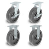 8" X 2" Tool Box Kit - Polyolefin Wheel - 3,200 Lbs Capacity per set of 4Lbs Capacity CasterHQ