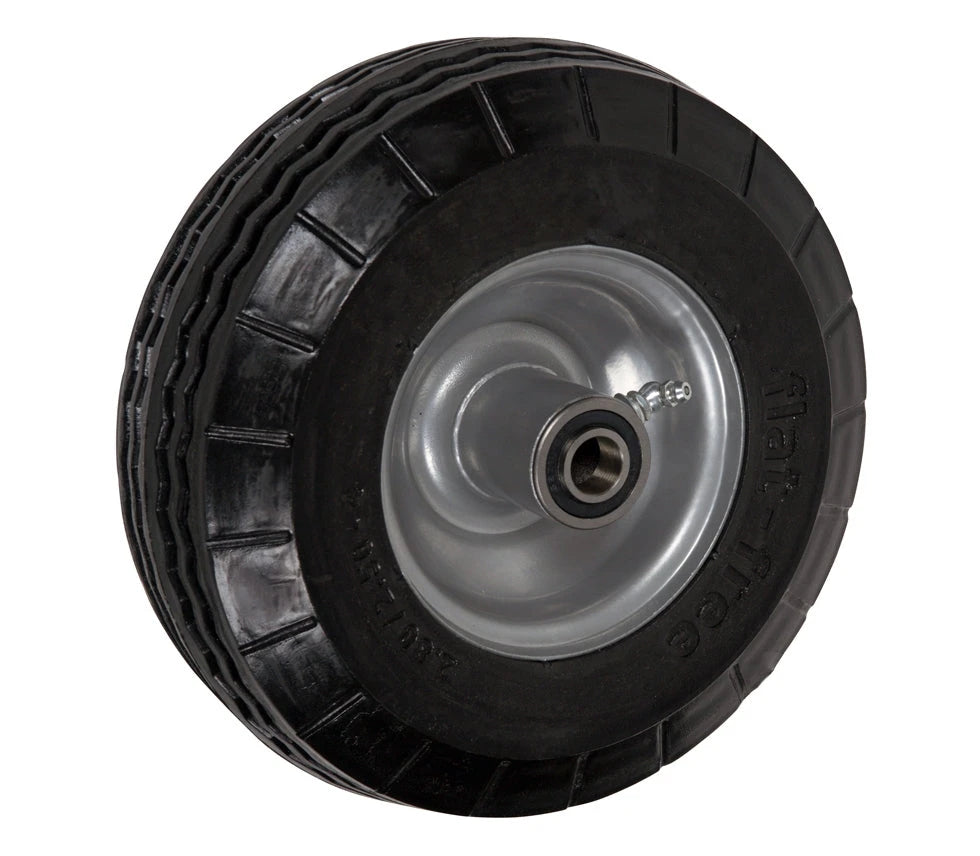 8" x 2-3/4" - 3-3/16" Hub Length - Centered Hub - Flat-Free (Poly-Foam Tire) - 250 lb Cap CasterHQ