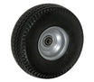 10" x 3" Poly-Foam Flat-Free Wheel – 280 lb | 2-1/4" Offset Hub | CasterHQ