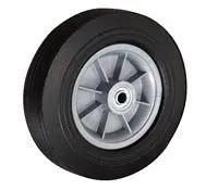 10" x 2-3/4" - 3-1/4" Centered Hub Flat Free Hand Truck Wheel - 650 lb Cap -  | CasterHQ