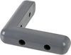 L-Shape Corner Bumper - Steel-Reinforced Polyurethane Protection | Heavy Duty Wall Corner Guard CasterHQ