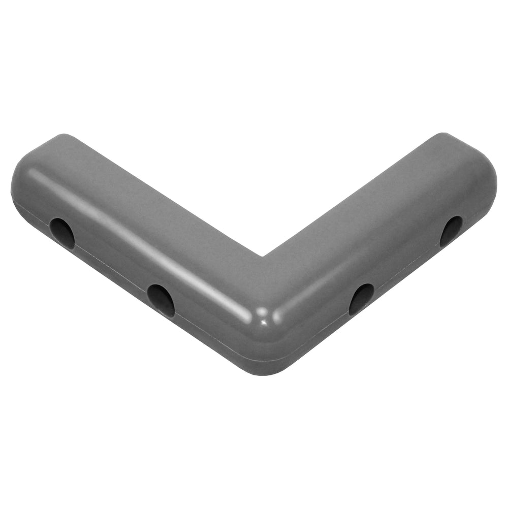 L-Shape Corner Bumper - Steel-Reinforced Polyurethane Protection | Heavy Duty Wall Corner Guard CasterHQ