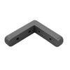 L-Shape Corner Bumper - Steel-Reinforced Polyurethane Protection | Heavy Duty Wall Corner Guard CasterHQ