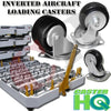 INVERTED AIRCRAFT LOADING CASTER