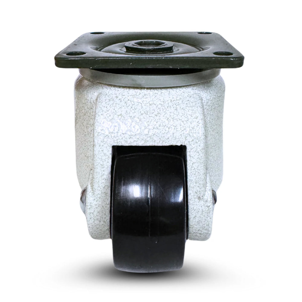 One (1) Piece Retractable Leveling Plate Caster - TP-60F Retractable Plate Caster - 600lb Total Capacity - Includes Hardware CasterHQ