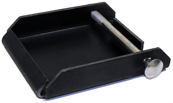 Quick Change Caster Pad - Weldable Caster Dock for 4 Inch x 4-1/2 Inch Plate | Easy Swap System CasterHQ