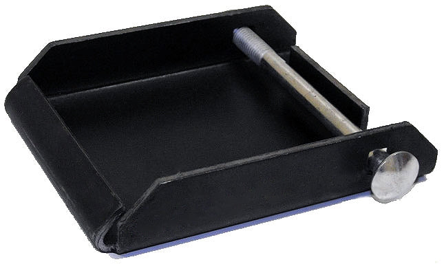 Quick Change Caster Pad - Weldable Caster Dock for 4 Inch x 4-1/2 Inch Plate | Easy Swap System CasterHQ
