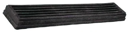 Rubber Dolly End Cap - Fits 18" x 3" CasterHQ