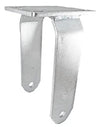 8" Rigid Pneumatic Caster Rig Only - 250 LBS Capacity CasterHQ
