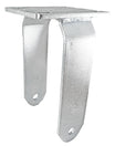 10" Rigid Pneumatic Caster Rig 4" x 4-1/2" Top Plate – 350 lb | CasterHQ