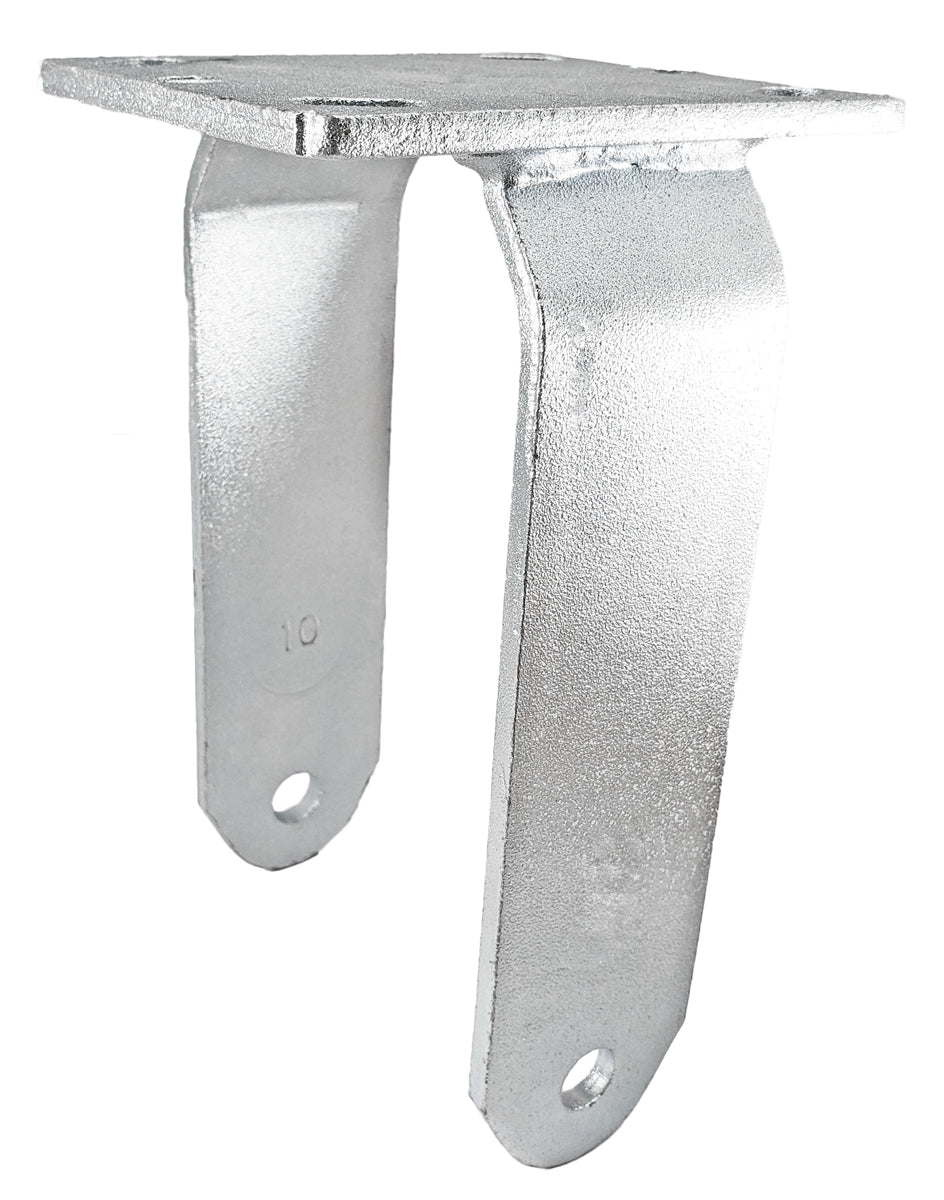 8" Rigid Pneumatic Caster Rig Only - 250 LBS Capacity CasterHQ