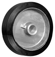 8" X 2" SUPREME RUBBER WHEEL - 800 LBS CAPACITY -  | CasterHQ