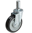B&P 5" x 1-1/4" Polyurethane Swivel Caster – 350 lb | CasterHQ