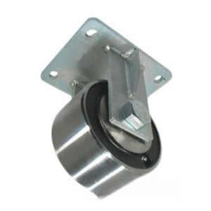 6" x 3" Kingpinless Heavy Duty Rigid Caster - Forged Steel Wheel - 10,000 Lb Cap CasterHQ