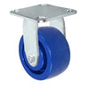 5" Stainless Rigid Caster - Solid Polyurethane Wheel - 1,000 lbs Capacity CasterHQ