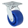 5" Stainless Swivel Caster - Solid Polyurethane Wheel - 1,000 lbs Capacity CasterHQ