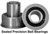 4" Stainless Swivel Caster - Solid Polyurethane Wheel - 800 lbs Capacity CasterHQ