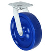 8" Stainless Swivel Caster - Solid Polyurethane Wheel - 1,250lbs Capacity CasterHQ