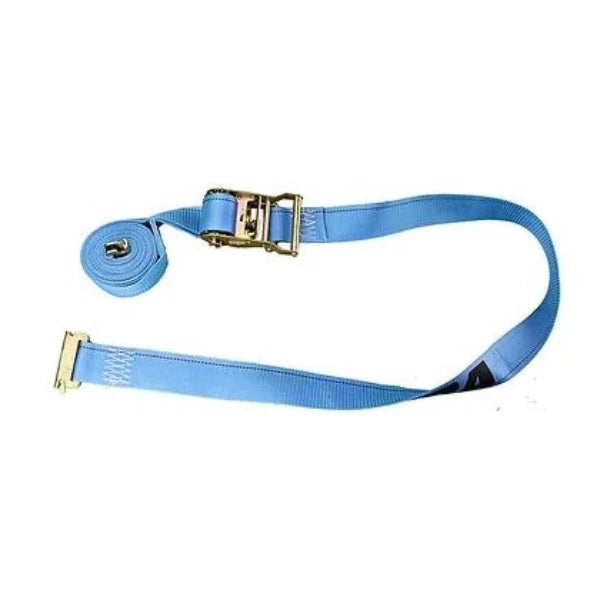 2" x 20' Strap Ratchet - Heavy-Duty Blue E Series CC2011 for Secure Load Handling American-Moving-Supplies