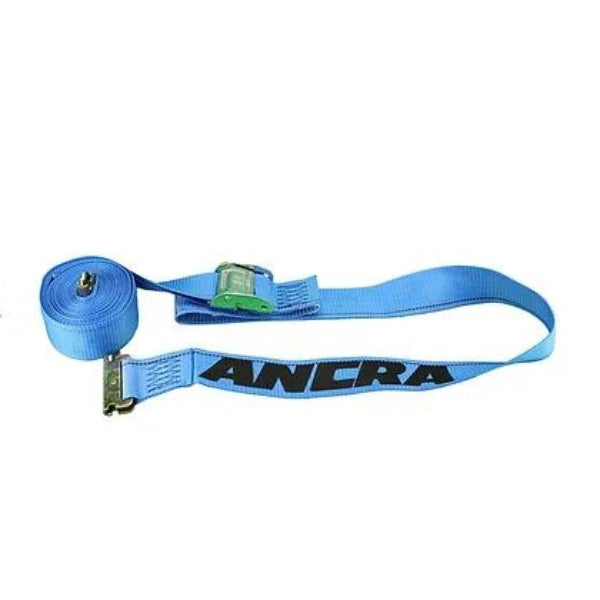 2" x 20' Cambuckle Strap - Spring Loaded Blue Polyester - Heavy-Duty, Adjustable Load Securing Solution - CC2043 American-Moving-Supplies