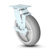 Lavex Lodging 8 in. Swivel Caster with Brake and Ball Bearings for Housekeeping Carts, Replacement for Model 274HKLGFXWH CasterHQ