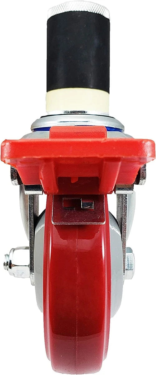 3 inch Caster Wheel Set For Commercial Kitchen Prep Tables, Total Locking Casters CasterHQ