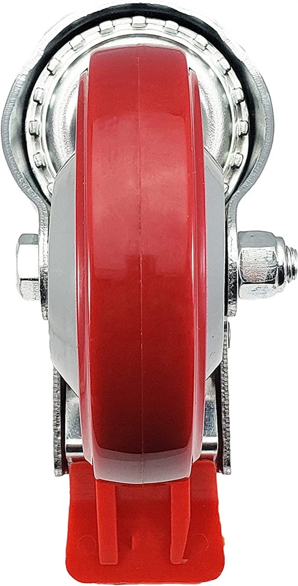 3 inch Caster Wheel Set For Commercial Kitchen Prep Tables, Total Locking Casters CasterHQ