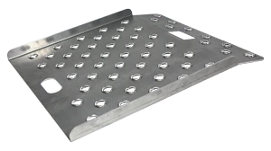 Liberator 27x27 Aluminum Hand Truck Ramp - 750 lbs High-Traction, Lightweight Curb Assistant CRP2727 BP MFG