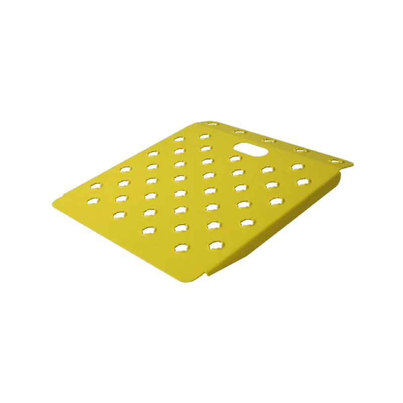 Punched Deck Wedge 22″ x 24″ Safety Yellow