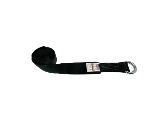 CT-2X10OR-18CSL Lasso Strap with O-Ring & Cordura Sleeve - 2" x 10', 3333 lbs Load Capacity - Durable & Reliable SAFE 'N SECURE LLC