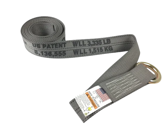 CT-2X10OR-DW Diamond Weave Lasso Strap with O-Ring, 2" x 10', 3,333 lbs Load Capacity SAFE 'N SECURE LLC