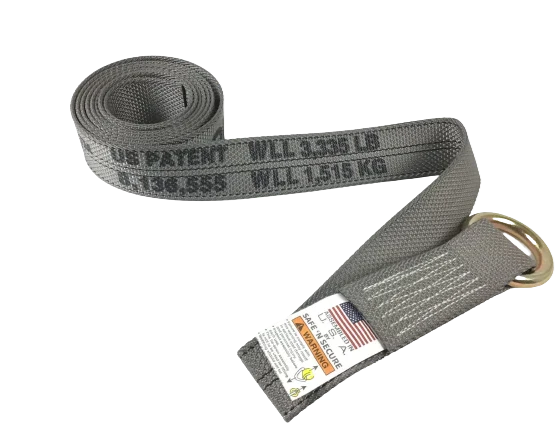 CT-2X10OR-DW Diamond Weave Lasso Strap with O-Ring, 2" x 10', 3,333 lbs Load Capacity SAFE 'N SECURE LLC