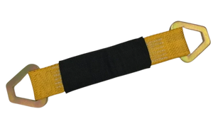 3,333 lb 2" x 12" Diamond Weave Axle Strap – Protective Sleeve
