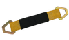 2" x 12" Axle Strap with Protective Sleeve - Premium Diamond Weave Webbing, 3,333 lbs WLL, Made in USA CasterHQ