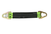 3,333 lb 2" x 12" Diamond Weave Axle Strap w/ Cordura Sleeve | CasterHQ