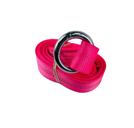 Heavy-Duty Lasso Strap with O-Ring - 2" x 8' Diamond Weave, 3,333 lbs Load Capacity - CT-2X8OR-DW SAFE 'N SECURE LLC