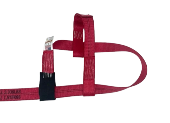 CT-ROLLBACK-DW 12' Loop Strap with 30" Top Strap - Durable, Lightweight Load Securing Strap for Industrial Use SAFE 'N SECURE LLC